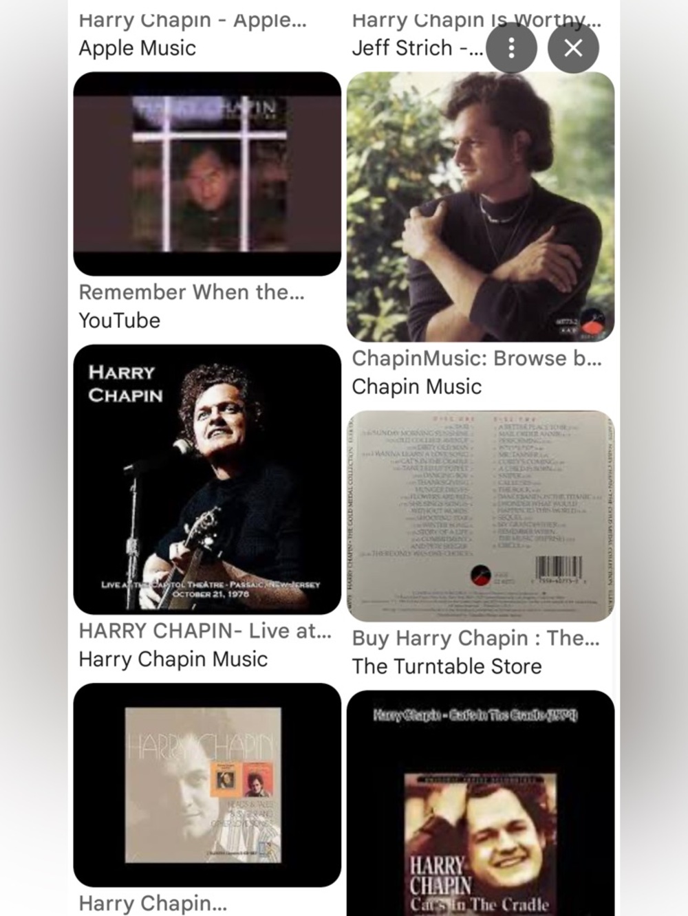 #1711** Harry Chapin - The Gold Medal Collection CD - Picture 3 of 8